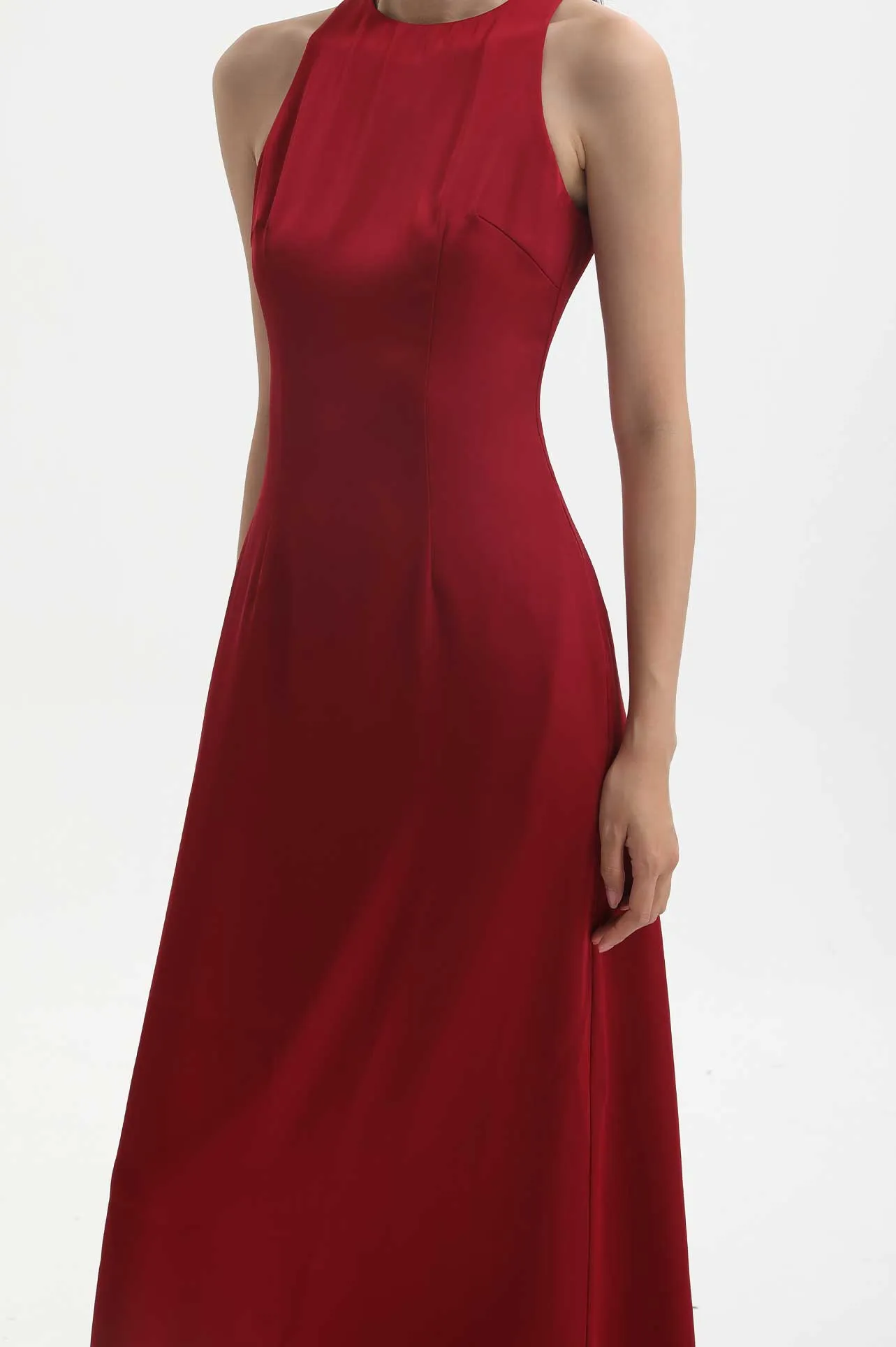 A-LINE SILHOUETTE DRESS