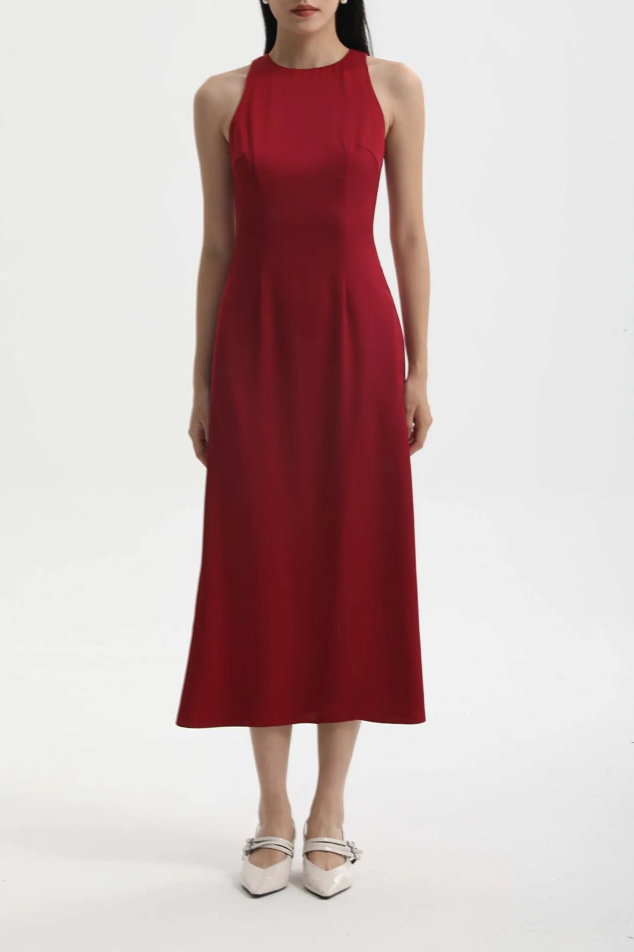 A-LINE SILHOUETTE DRESS