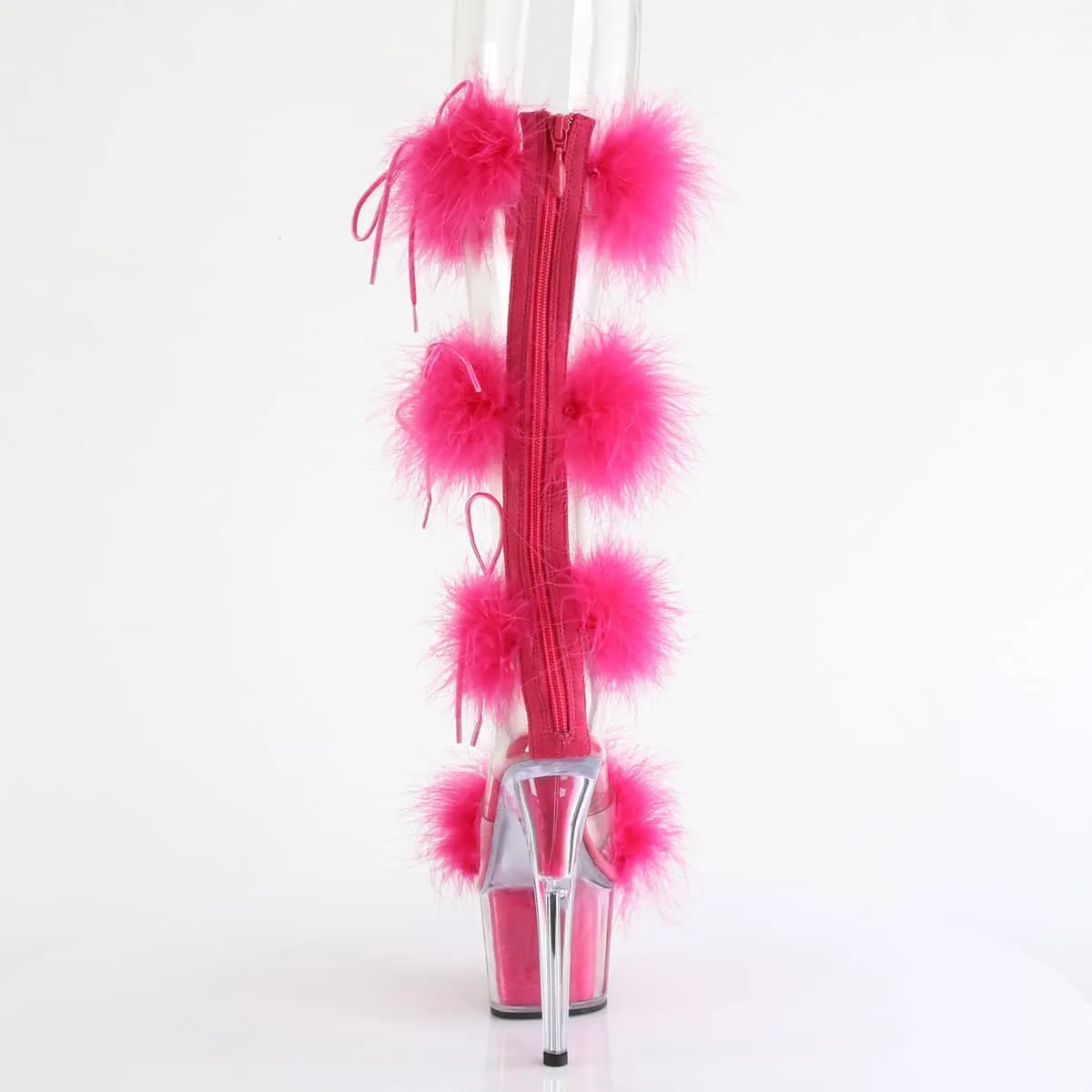 ADORE-728F Knee High Peep Toe High Heel