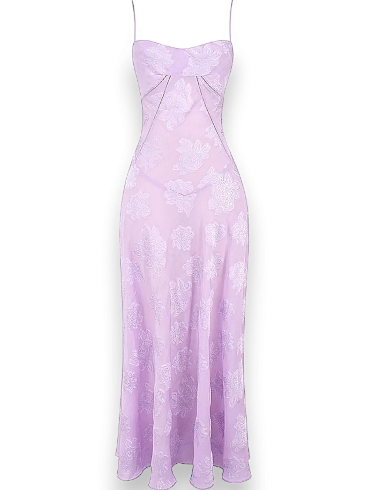 Amara Blossom Green Floral Vintage Gown