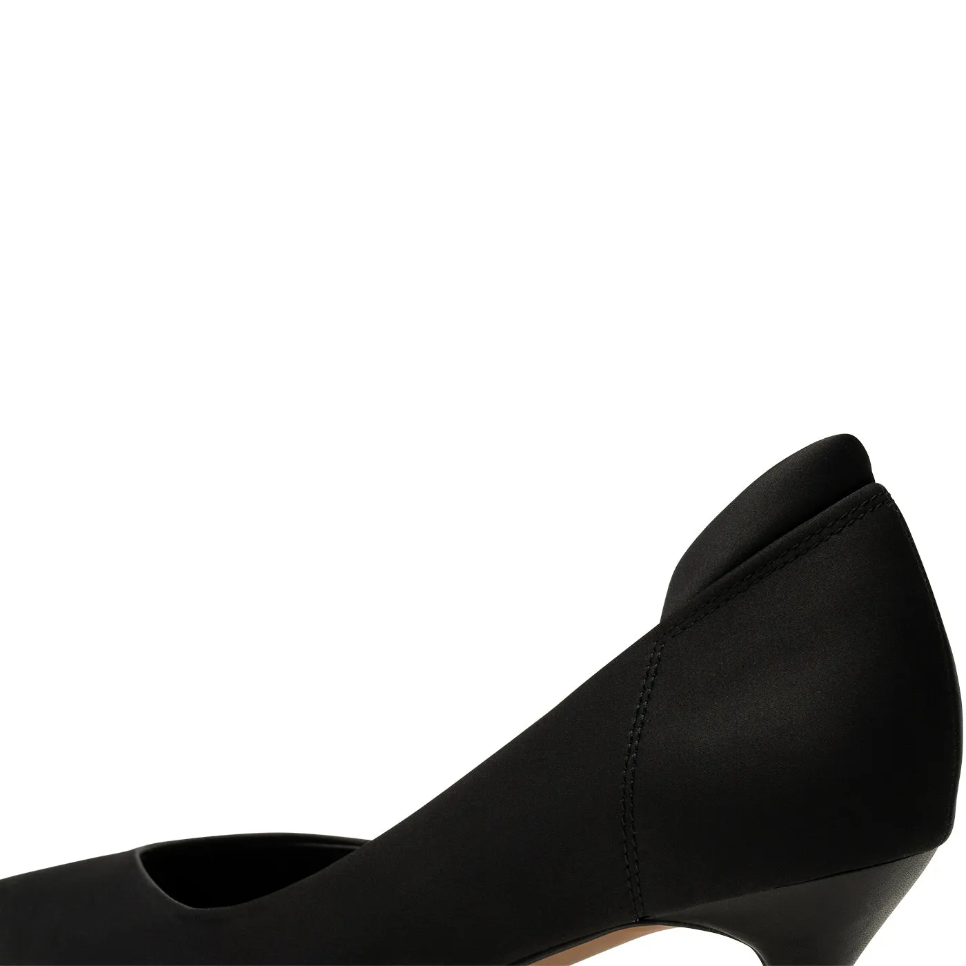 Amia pump satin - BLACK SATIN