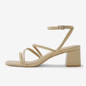 Ankle Strap Low Heel Sandals