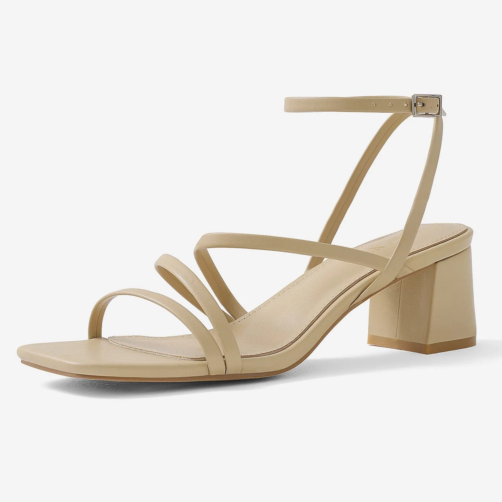 Ankle Strap Low Heel Sandals