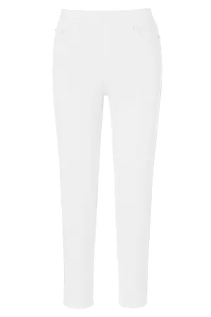 Anna Montana 1106 Jump In 7/8 Rom Jeans White