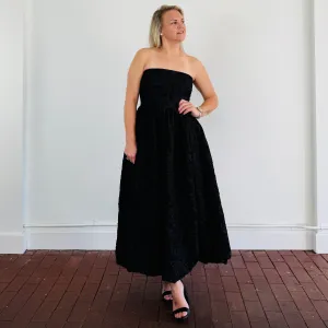 Arielle Jacquard Belle Strapless Maxi Dress