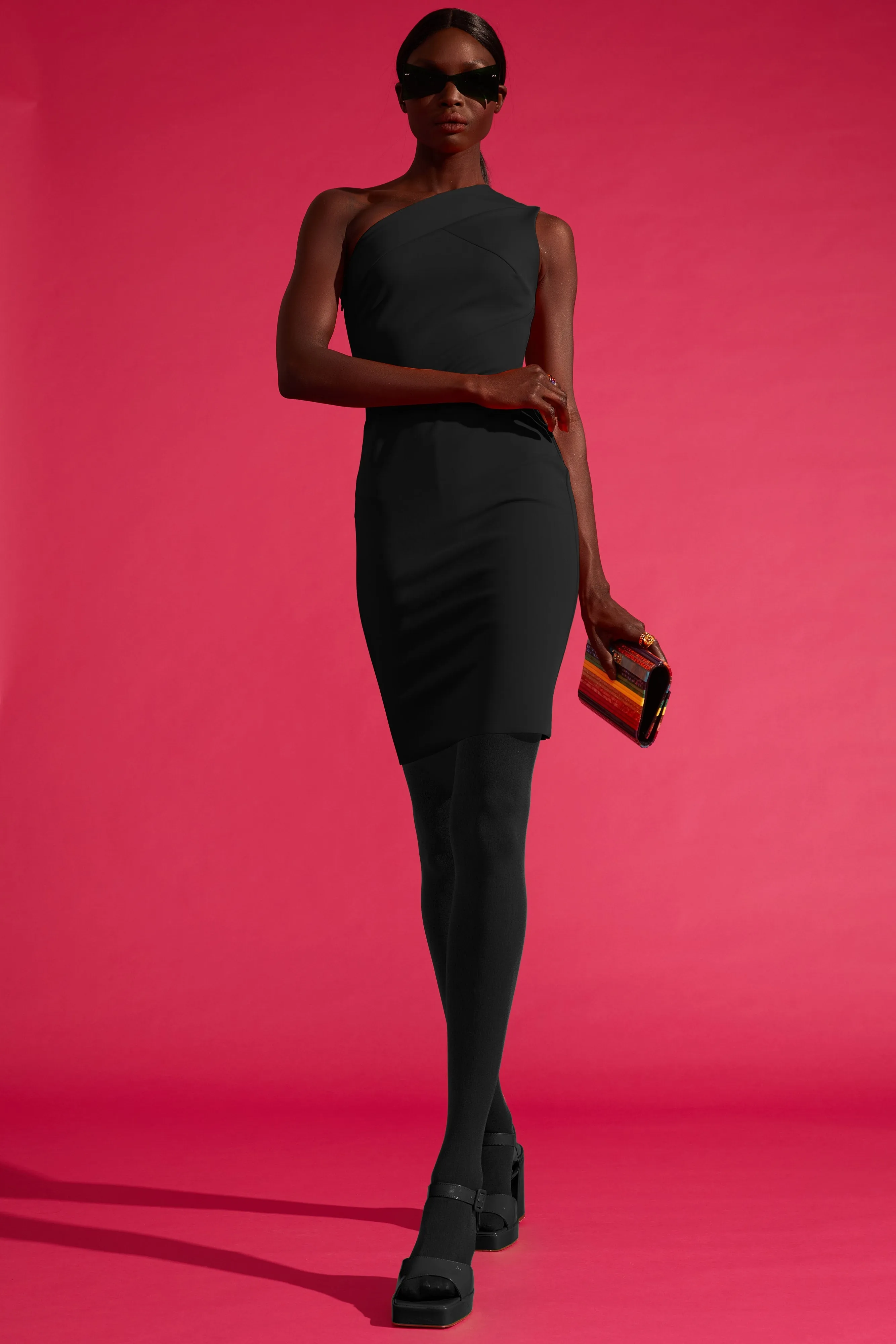 Asymmetrical Bodycon Dress