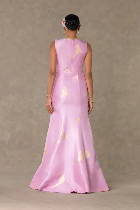Barfi Pink Son-Chidiya Gown Set