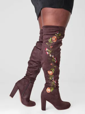 Be Unique Asos Chic in Every Woman Boots - Brown