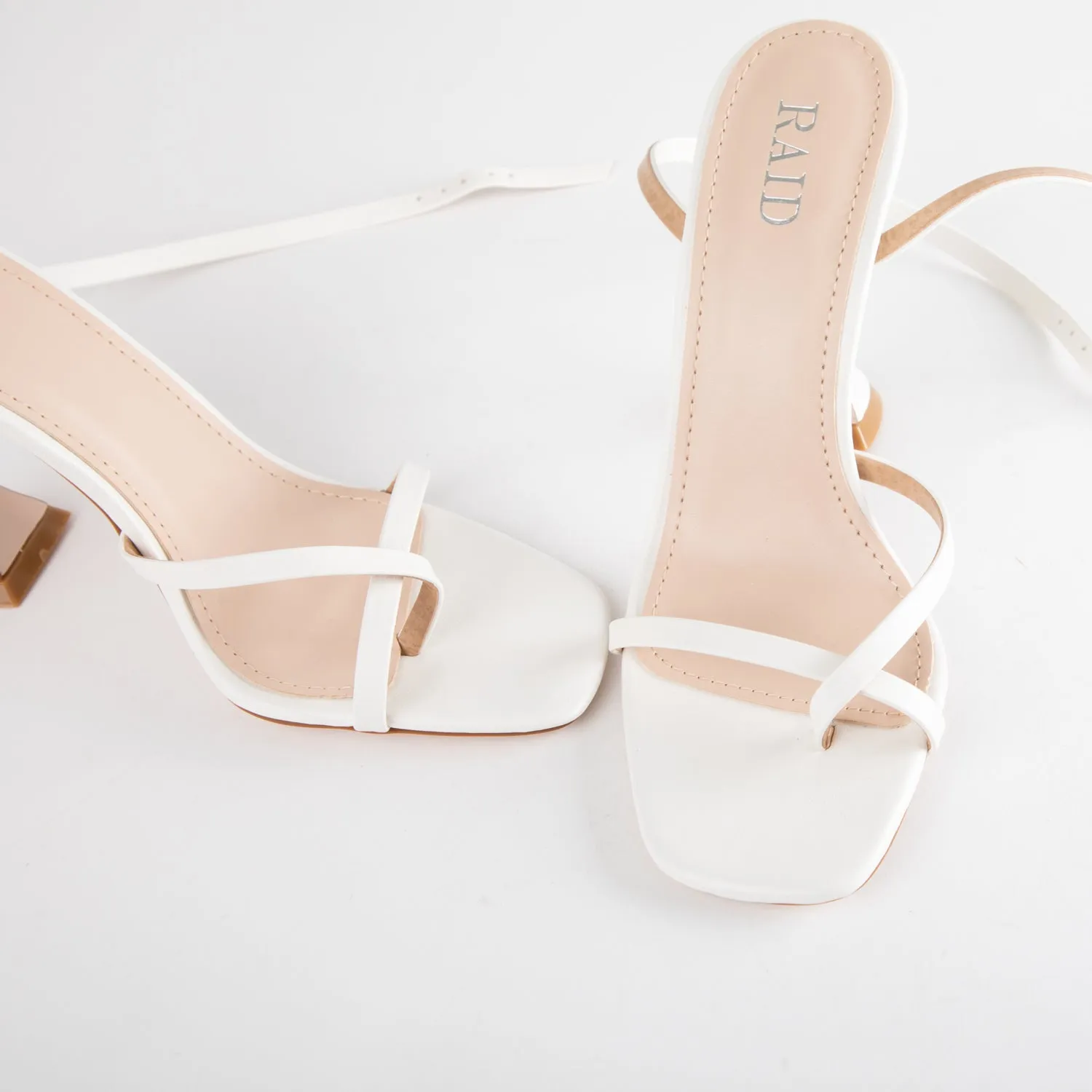 BEBO Trevia Sandal in White