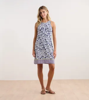 Bella Dress - Wavy Flowers