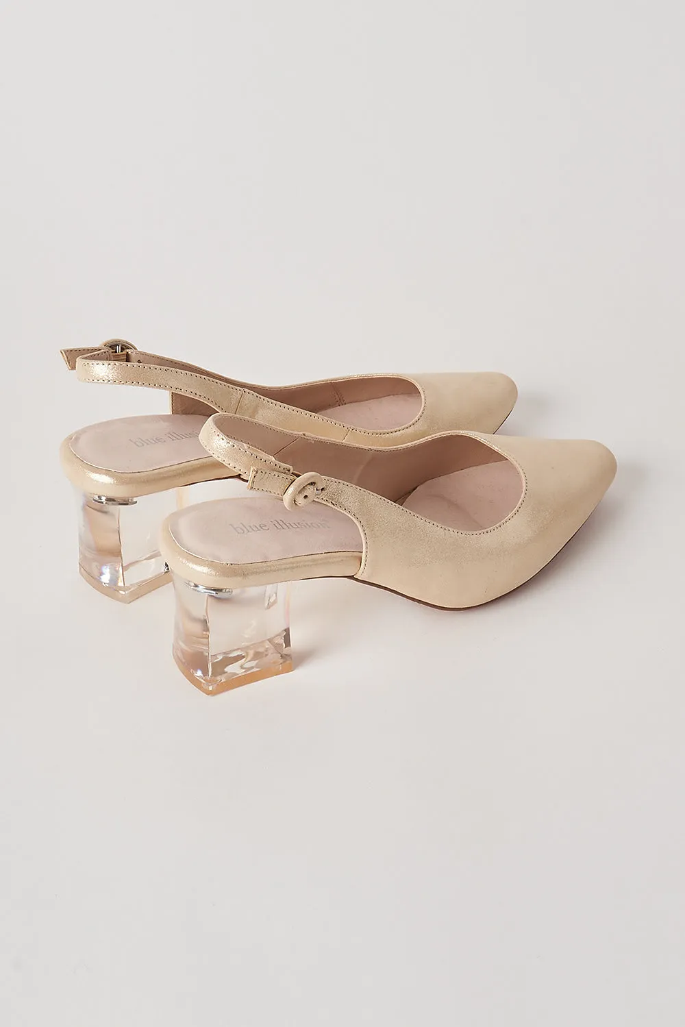 Belle Shimmer Heel