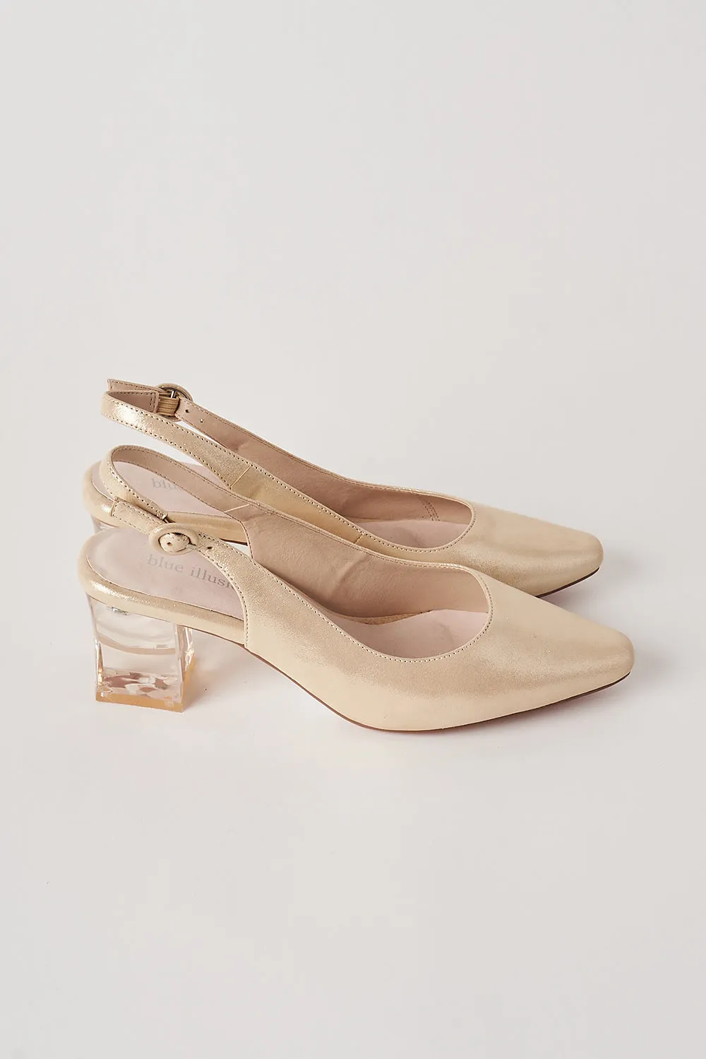 Belle Shimmer Heel