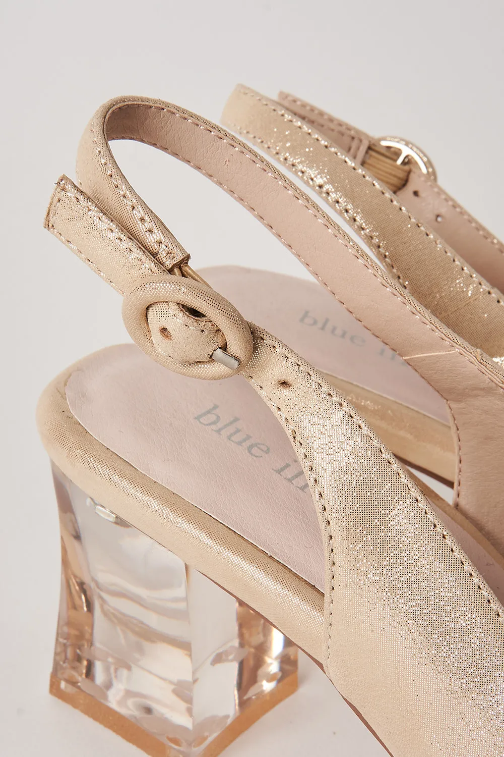 Belle Shimmer Heel