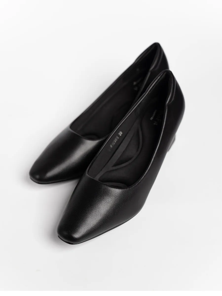 Bibi Square Pump Heels