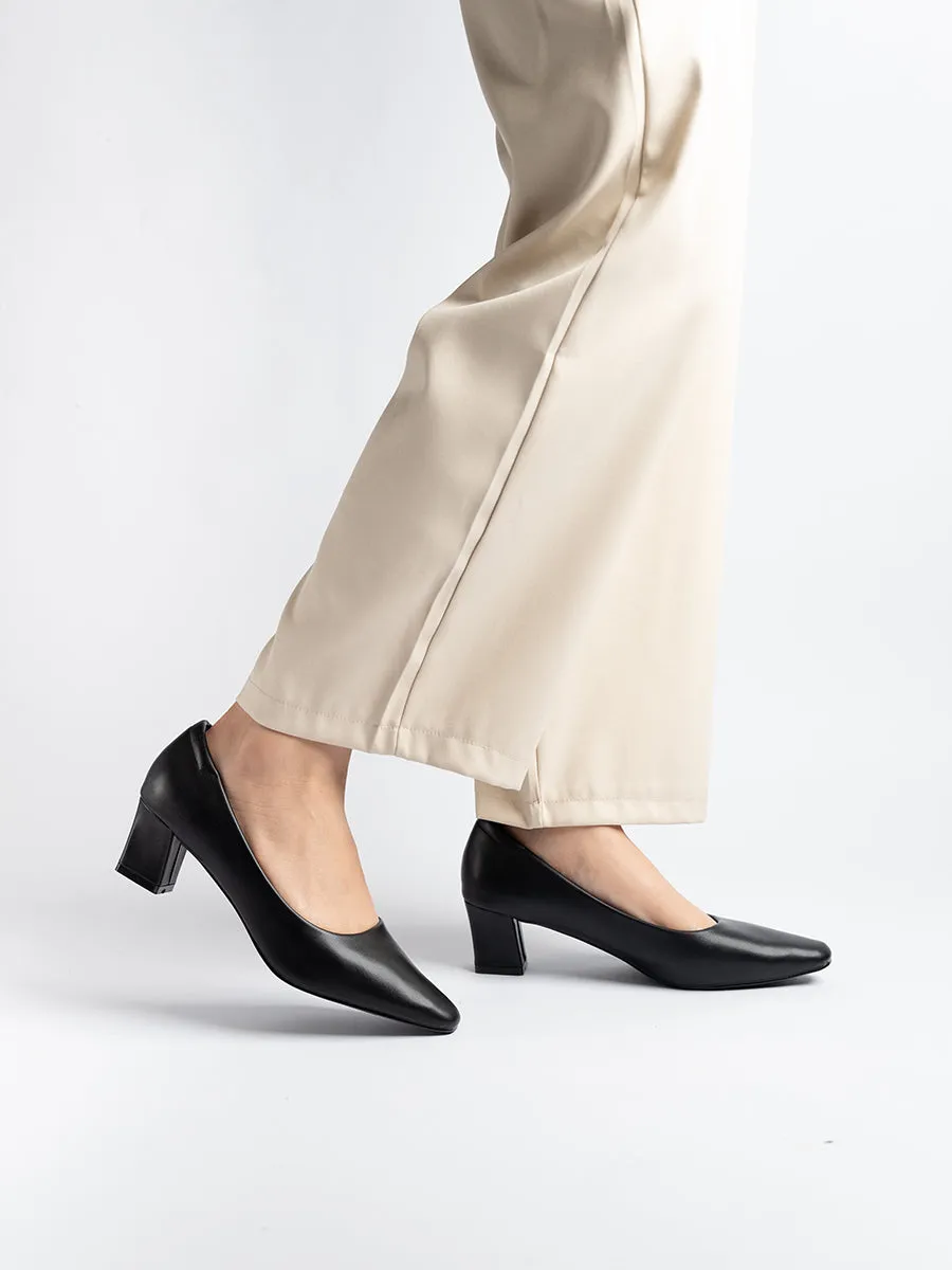 Bibi Square Pump Heels