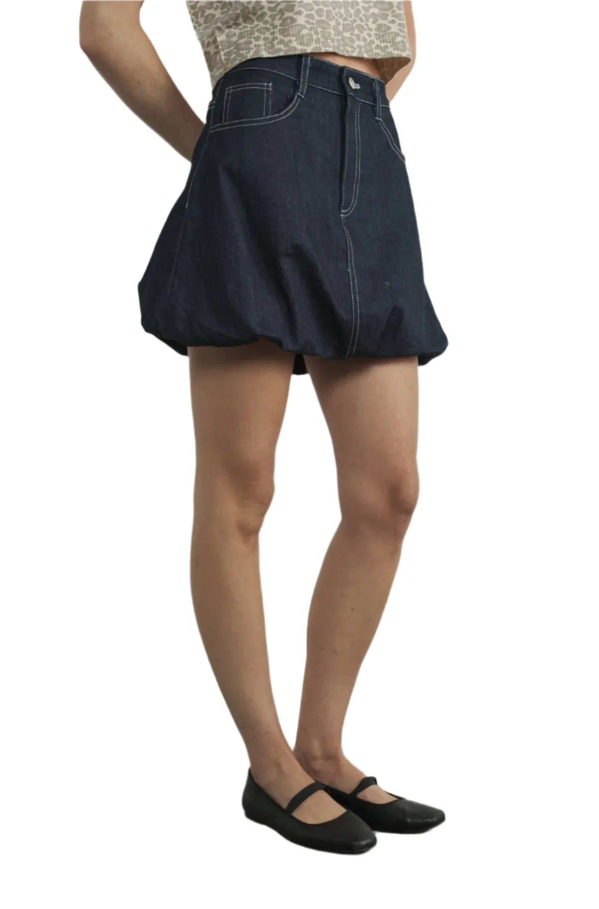 Blue Jean Baby Bubble Skirt