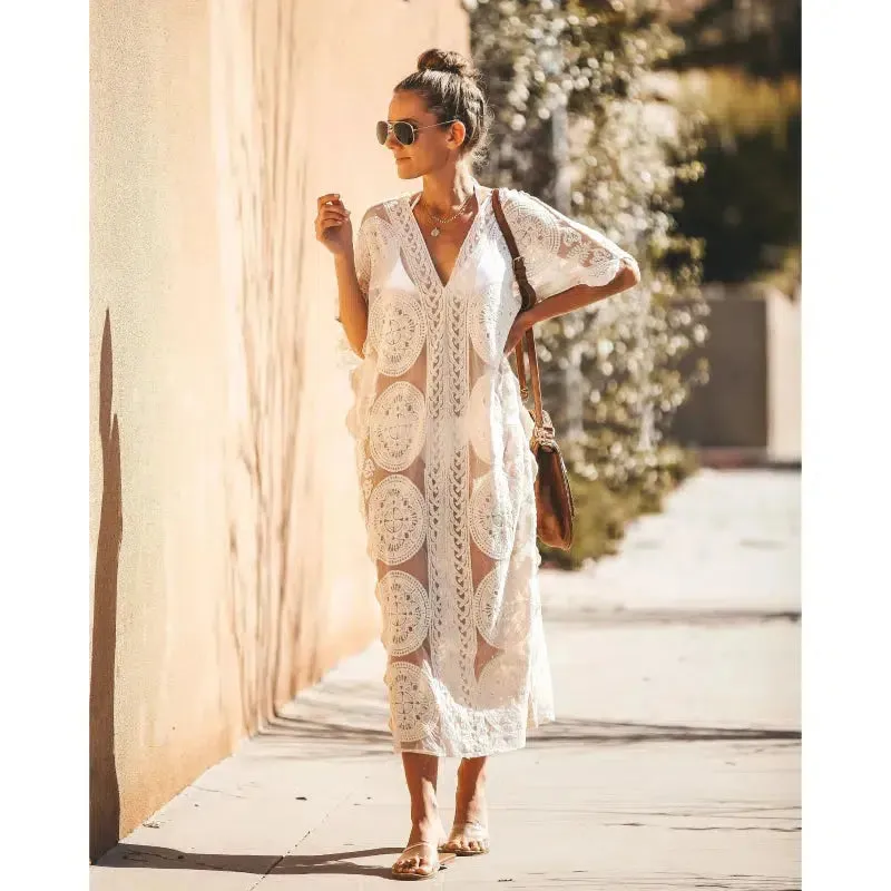Bohemian Beachwear - Lace Dreams Tunic
