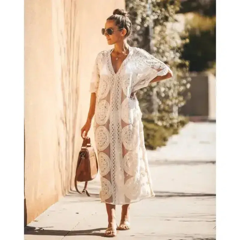 Bohemian Beachwear - Lace Dreams Tunic