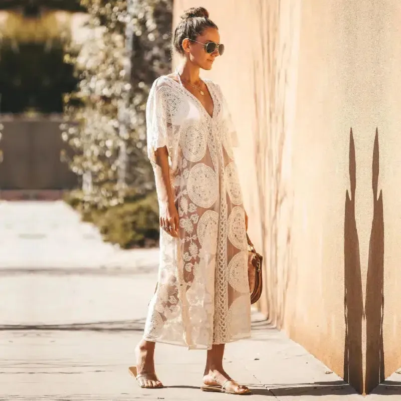 Bohemian Beachwear - Lace Dreams Tunic