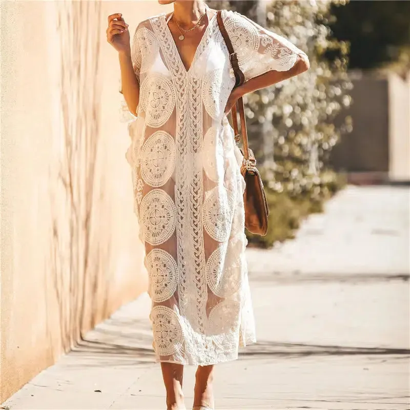 Bohemian Beachwear - Lace Dreams Tunic