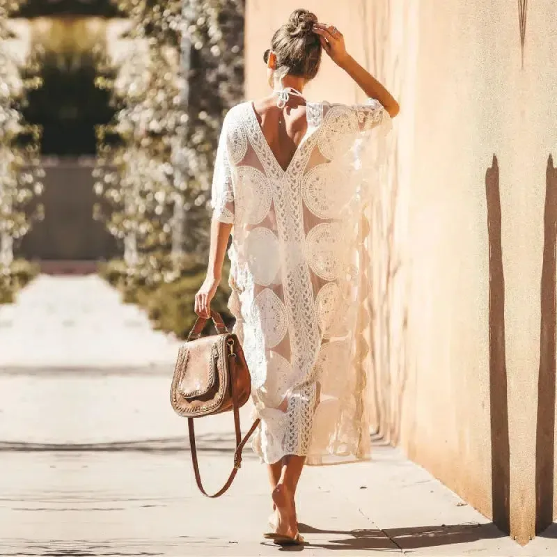 Bohemian Beachwear - Lace Dreams Tunic