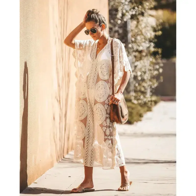 Bohemian Beachwear - Lace Dreams Tunic