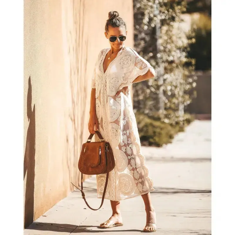 Bohemian Beachwear - Lace Dreams Tunic