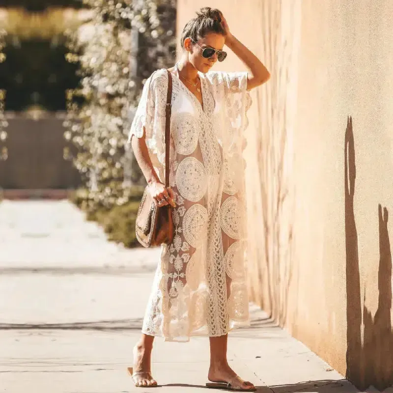 Bohemian Beachwear - Lace Dreams Tunic