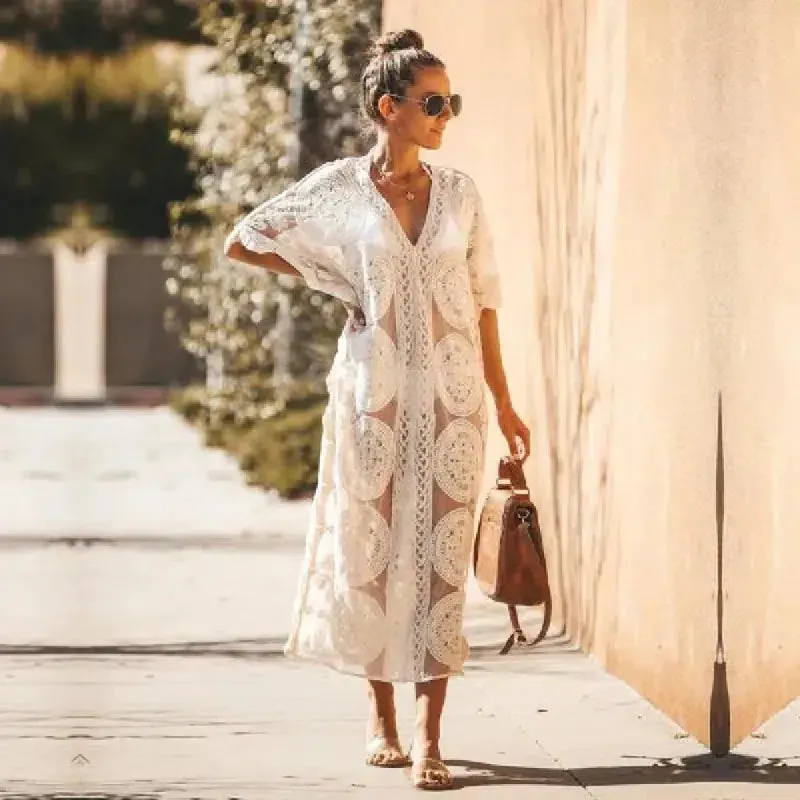 Bohemian Beachwear - Lace Dreams Tunic