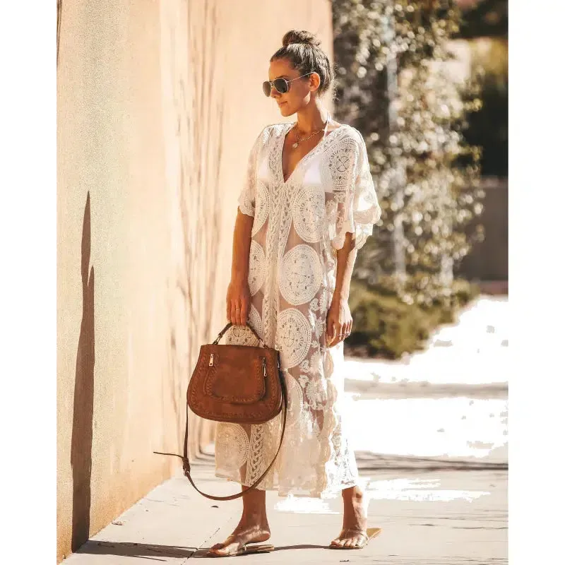 Bohemian Beachwear - Lace Dreams Tunic
