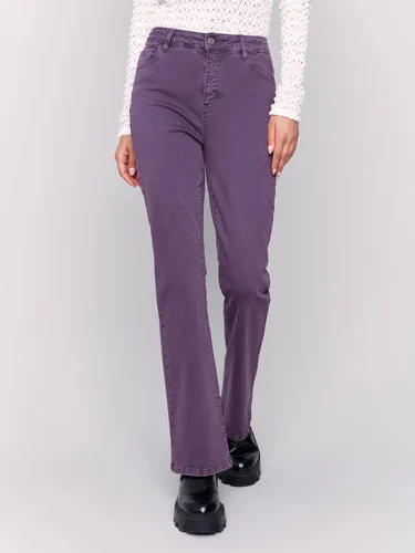 Bootcut Twill Pants