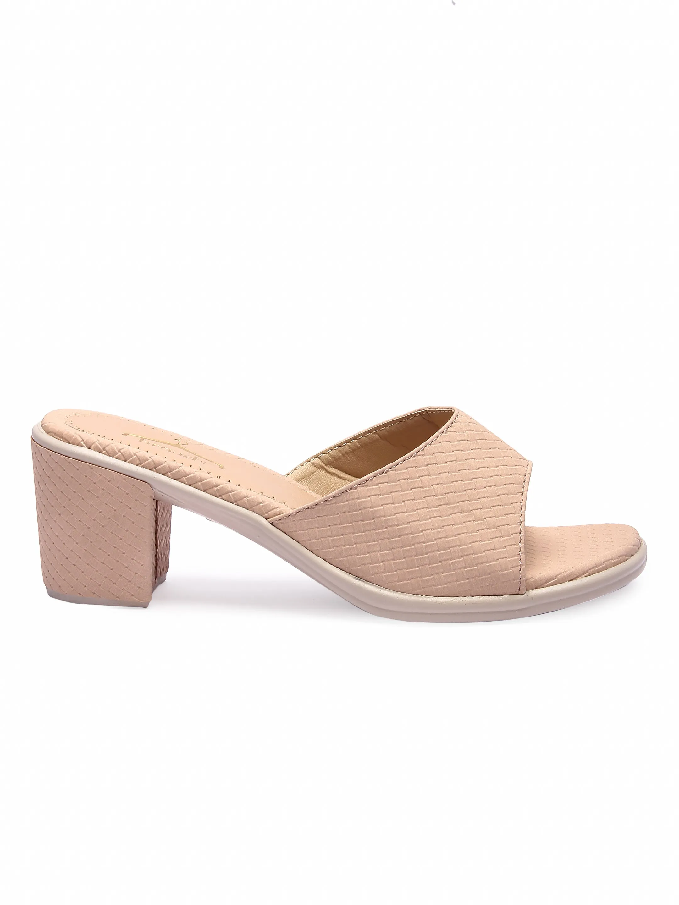 Brauch Women's Nude Patterned Heels