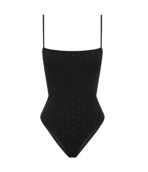 Broderie One Piece in Noir