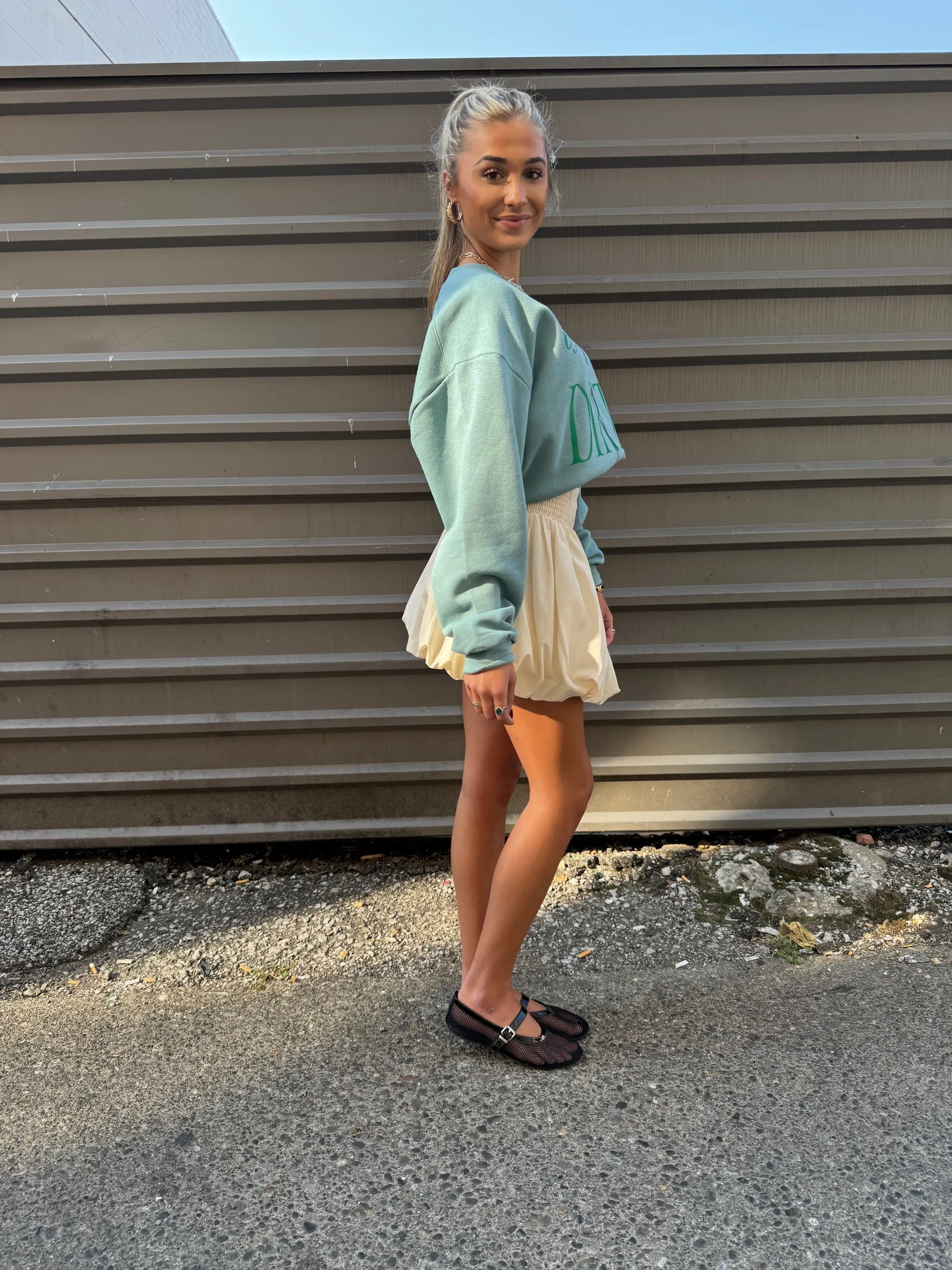 BUBBLY MINI SKIRT