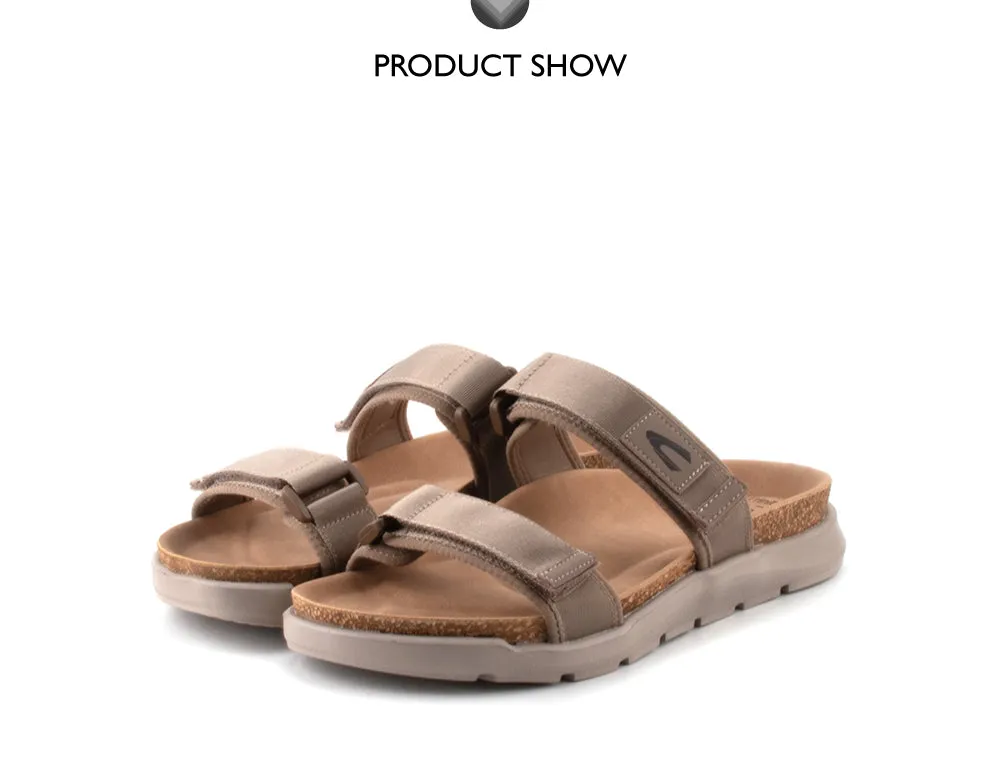 camel active Women Trinity Slip-On Sandals -792301-CV01SV-6-KHAKI