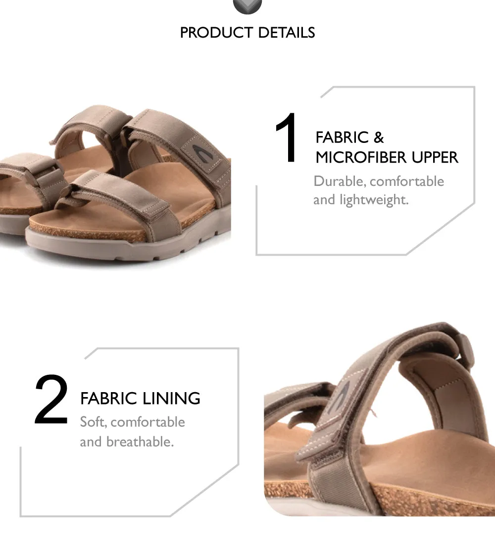camel active Women Trinity Slip-On Sandals -792301-CV01SV-6-KHAKI