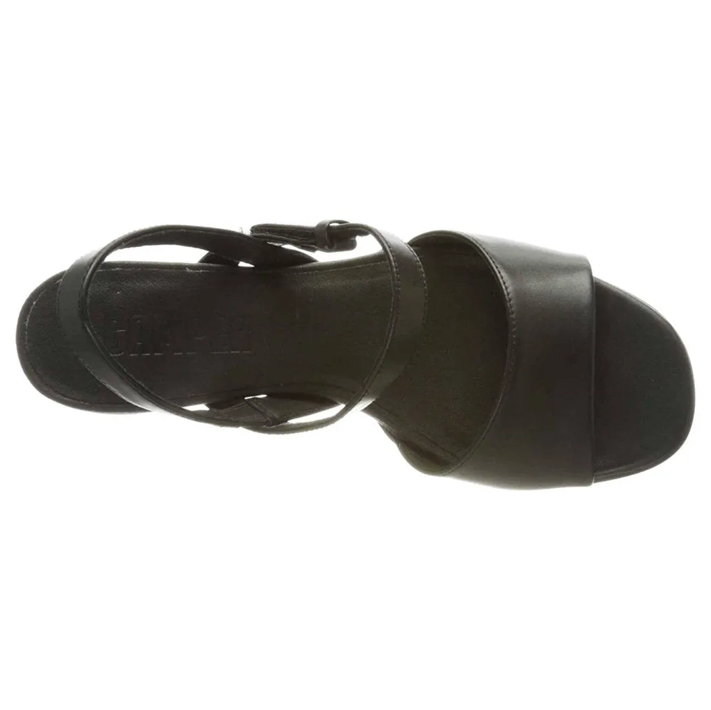 Camper Katie Calfskin Leather Women's Block Heel Sandals