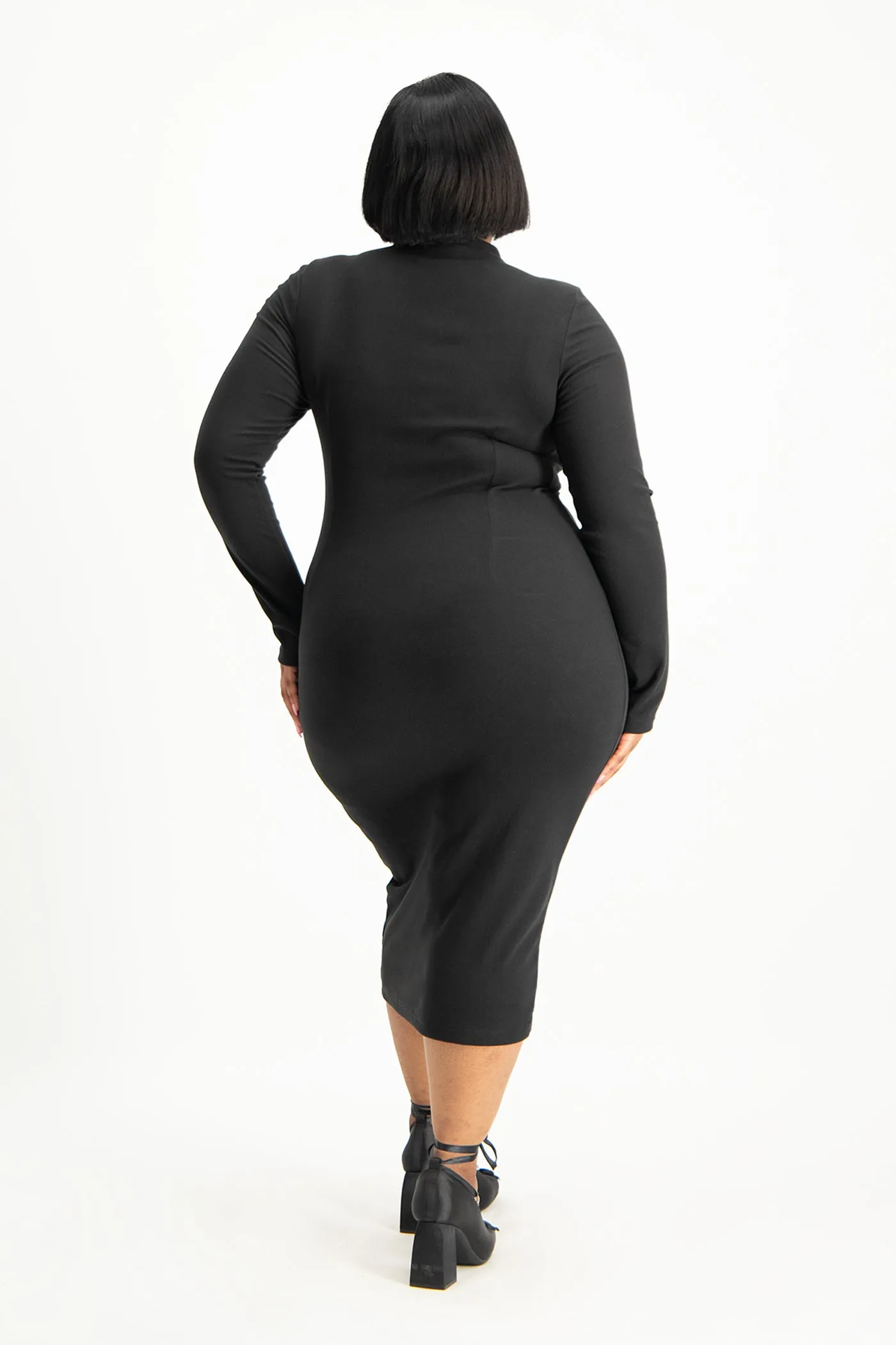 Carmella Long Sleeve Midi Dress