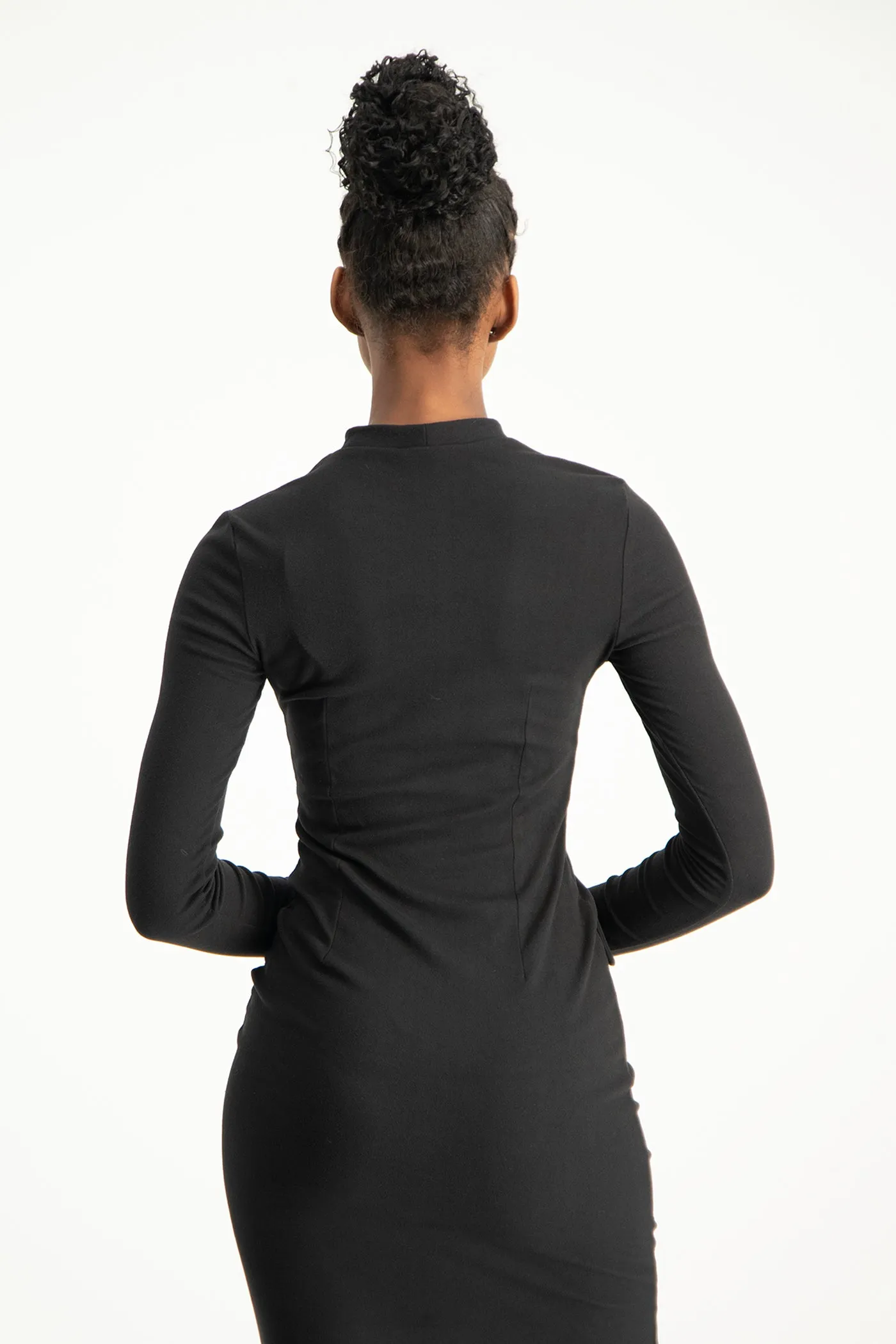 Carmella Long Sleeve Midi Dress
