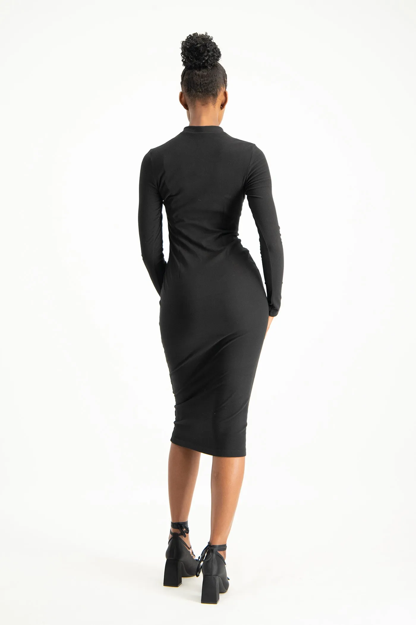 Carmella Long Sleeve Midi Dress
