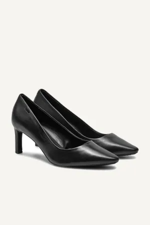 CHARLIE MID HEELED POINTED PUMP
