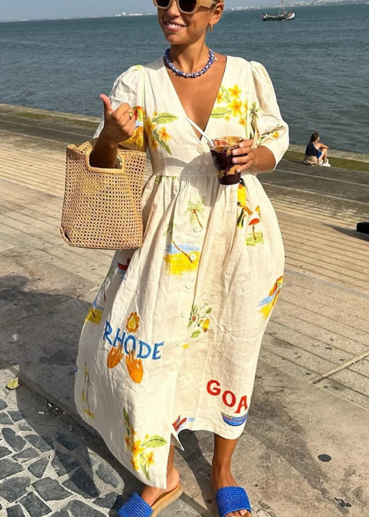 Chloe™ | Mediterranean Chic Dress