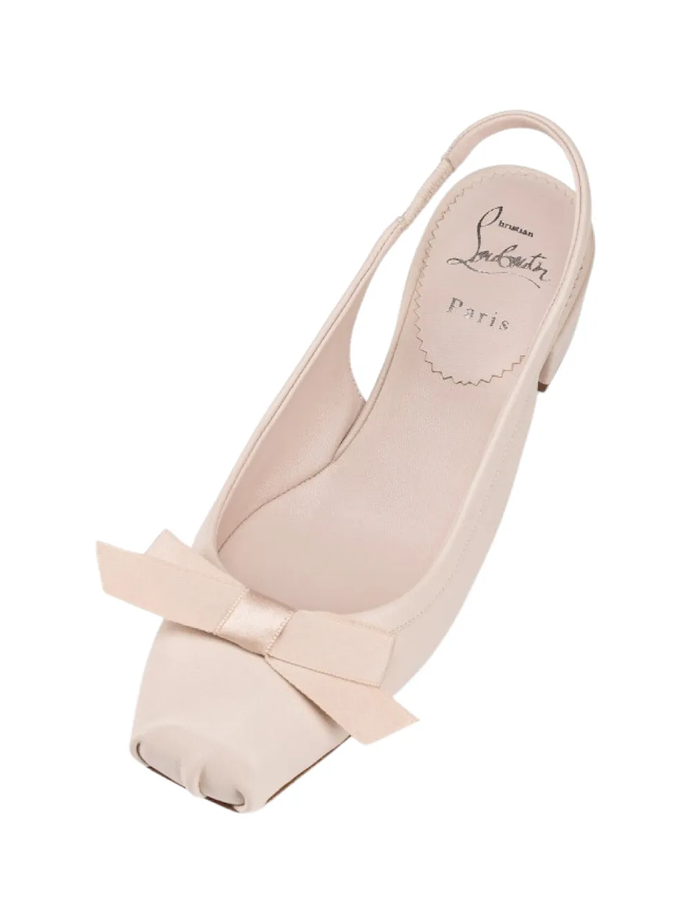 Christian Louboutin Mamaflirt Sling 30 Nappa in Leche | In-Store Only