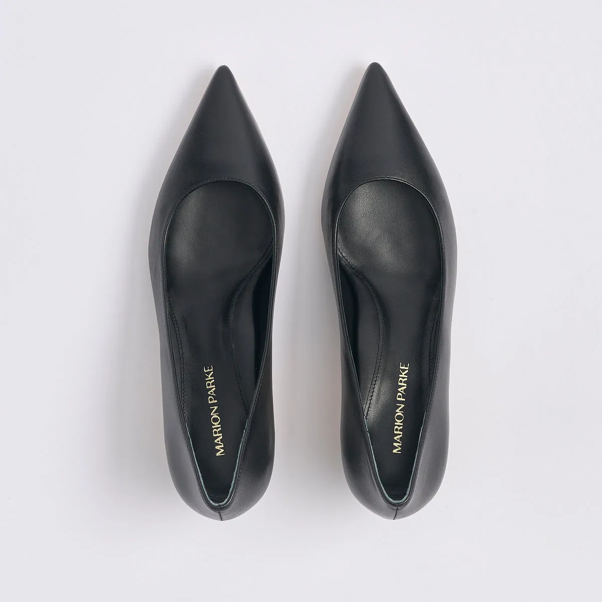 Classic Pump 45 | Black Nappa