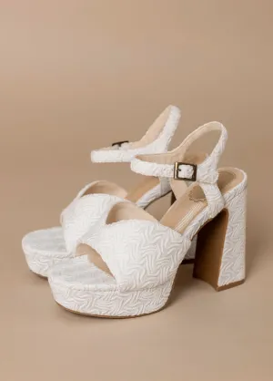 *COMING SOON* - Valentine Platforms in White
