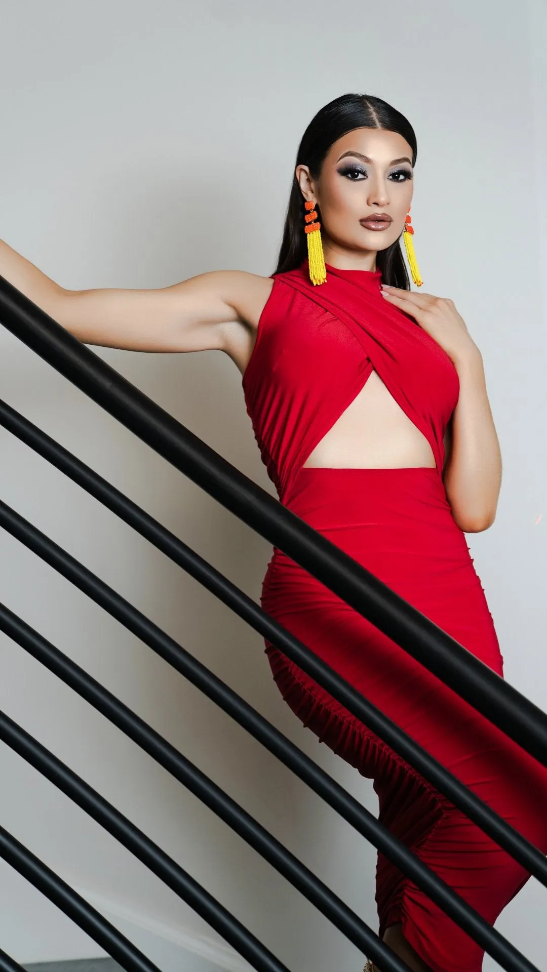 Cosmo Crush Midi Dress