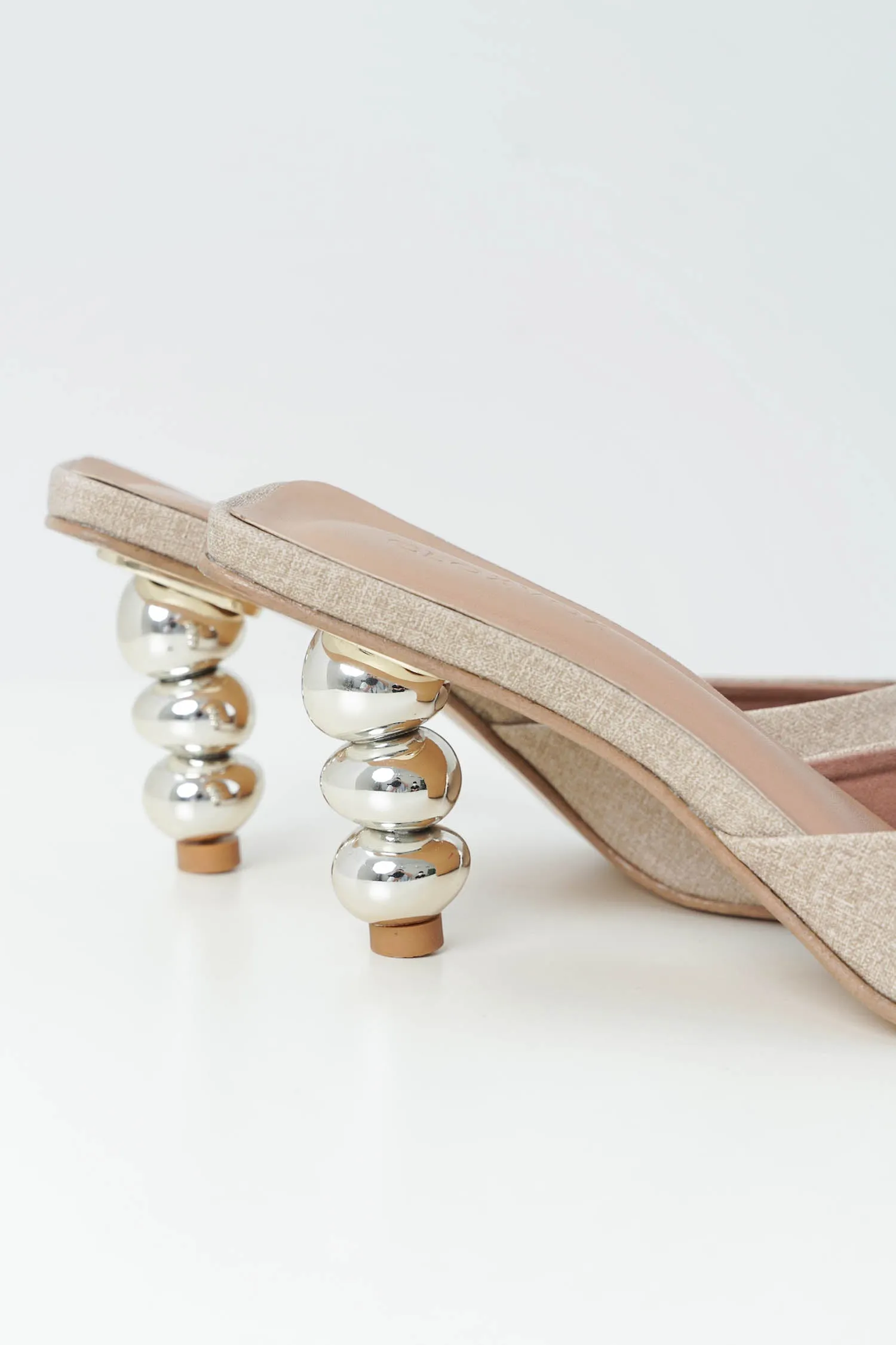 Cove Heels In Beige (LAST PIECES)