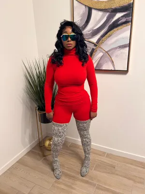 Crimson Cozy Set