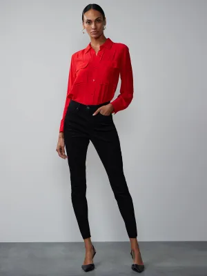 Curvy High-Rise Skinny Jeans