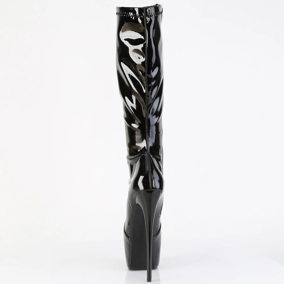 Dark Dominion Glossy Knee High Boots Jubilant-2000